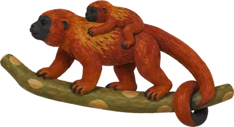 Aullador rojo