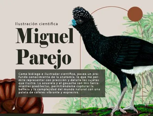 Portada del catálogo de ilustración científica